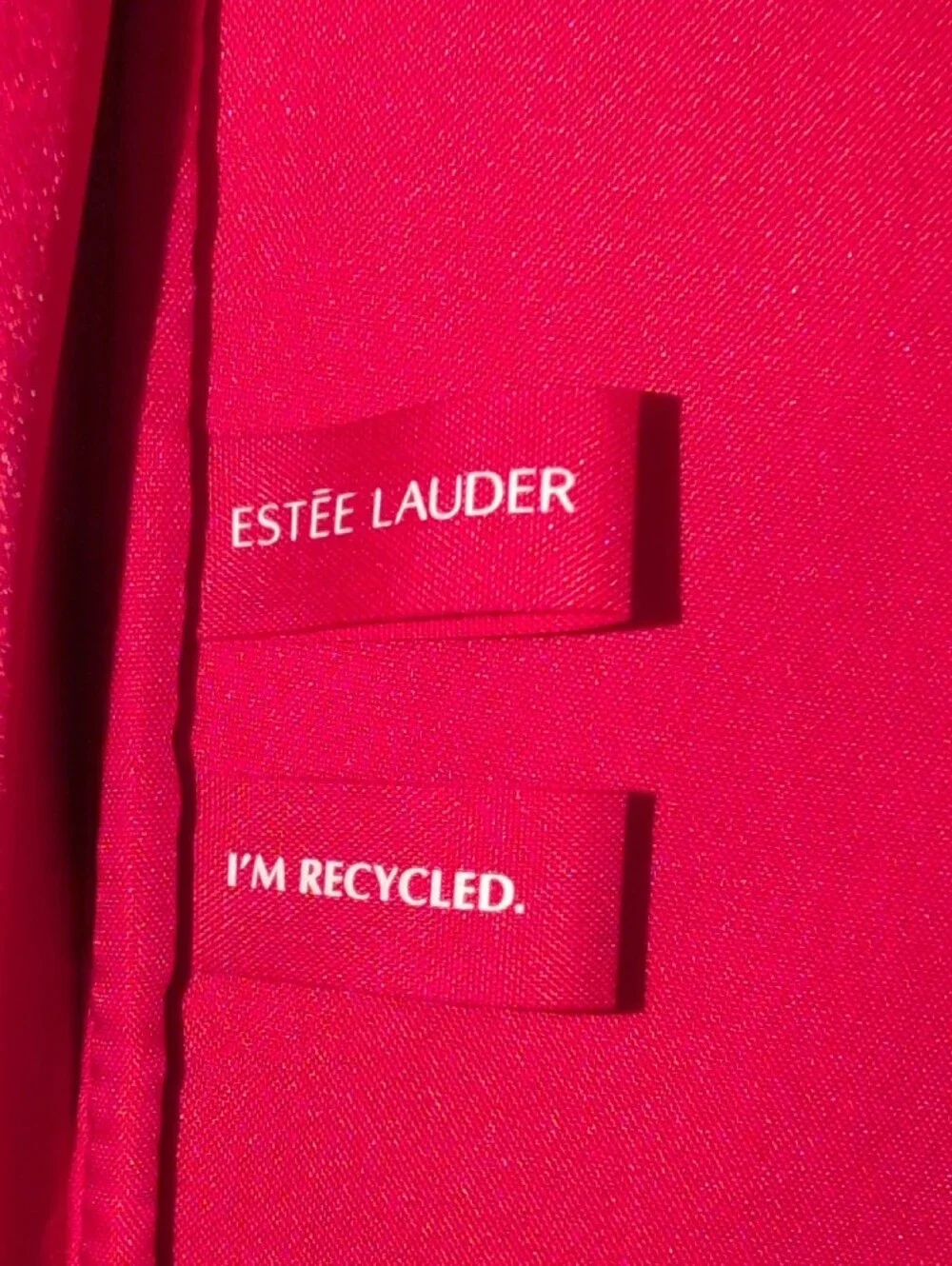 Estee Lauder stylish red